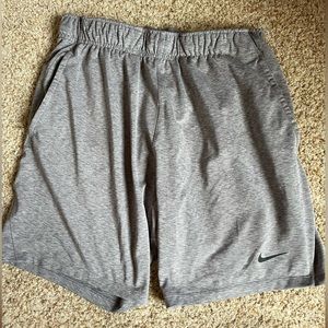 Nike Gray Dri-Fit Shorts